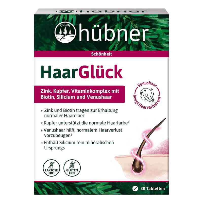 Hübner Haarglück Tabletten 30 stk von Anton Hübner GmbH & Co. KG PZN 20038559