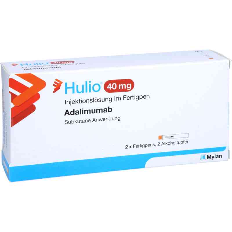 Hulio 40 mg/0,8 ml Injektionslösung im Fertigpen 2 stk von Biocon Biologics Germany GmbH PZN 14338719