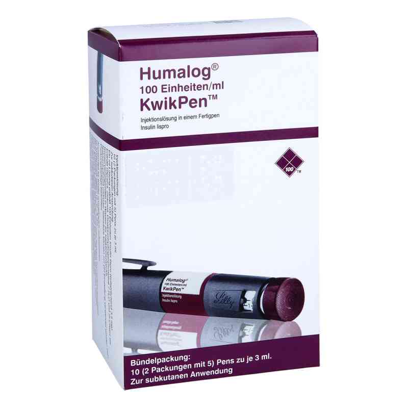 Humalog 100 E/ml Kwikpen Injektionslösung 10 stk von ACA Müller/ADAG Pharma AG PZN 05502456