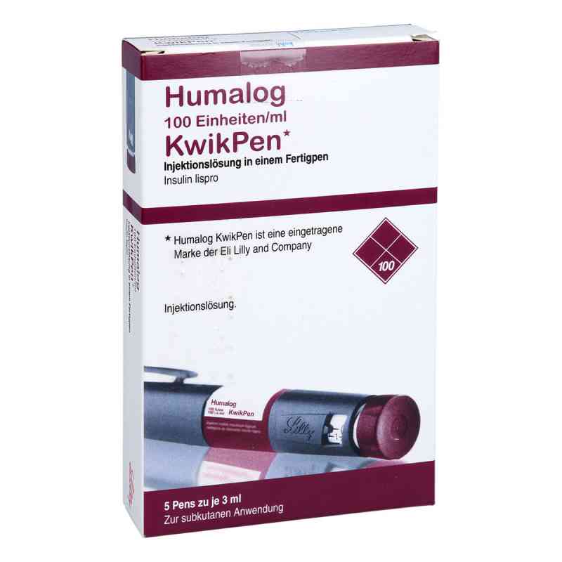 Humalog 100 Einheiten/ml KwikPen 3ml 5 stk online kaufen