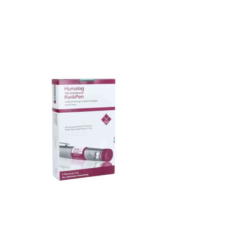 Humalog 100 E/ml Kwikpen Injektionslösung 5X3 ml von EurimPharm Arzneimittel GmbH PZN 05392246