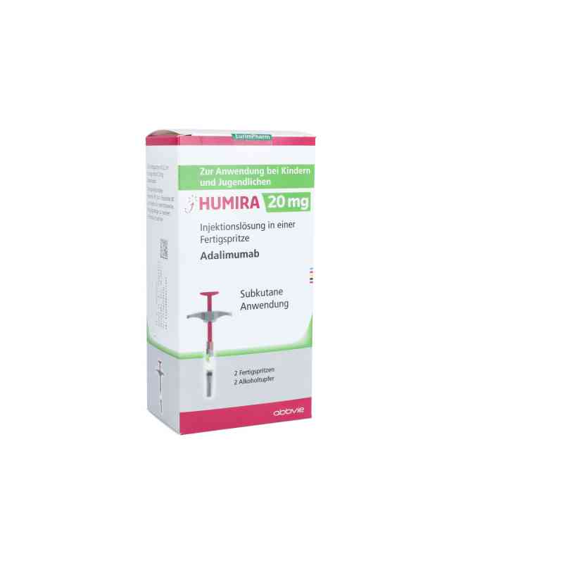 Humira 20 mg/0,2 ml Injektionslösung in Fertigspritze 2 stk von EurimPharm Arzneimittel GmbH PZN 15621363