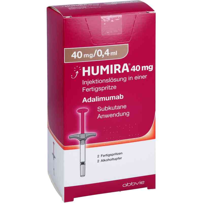 Humira 40 mg/0,4 ml Injektionslösung in Fertigspritze 2 stk