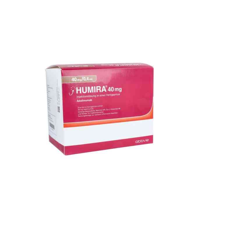 Humira 40 mg/0,4 ml Injektionslösung in Fertigspritze 6 stk von 1 0 1 Carefarm GmbH PZN 14139983