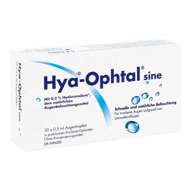 Hya Ophtal Sine 30X0.5 ml von Dr. Robert Winzer Pharma GmbH PZN 16507362