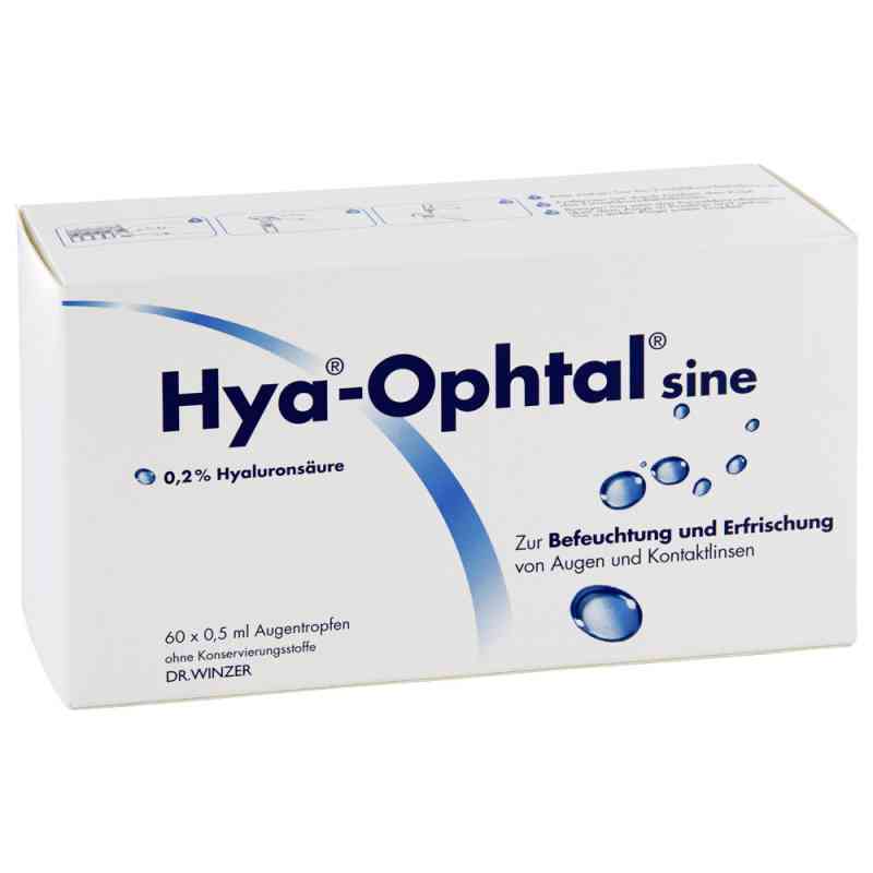 Hya Ophtal sine Augentropfen 60X0.5 ml von Dr. Robert Winzer Pharma GmbH PZN 04394728