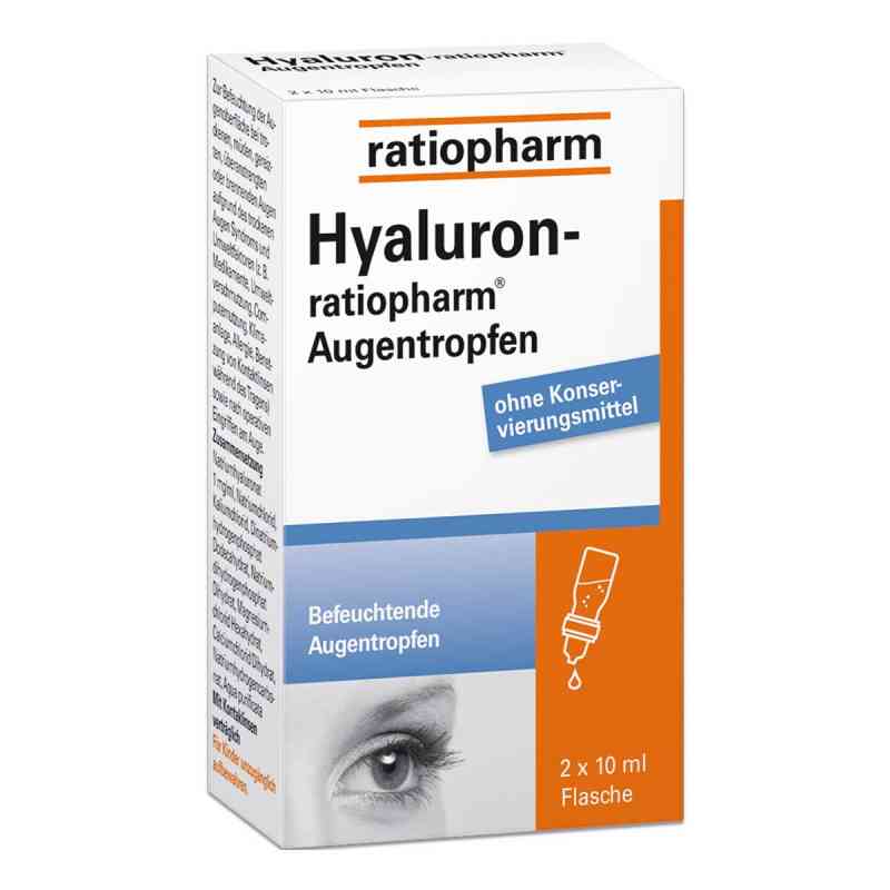 Hyaluron ratiopharm Augentropfen 2X10 ml von ratiopharm GmbH PZN 10810220