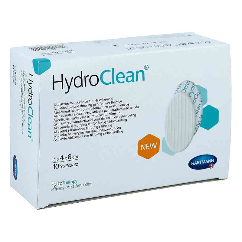 Hydroclean Kompressen 4x8 cm steril 10 stk von PAUL HARTMANN AG PZN 11692975