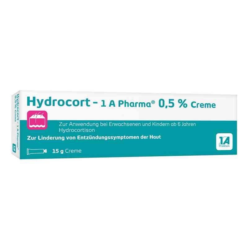 Hydrocort-1a Pharma 0,5% Creme 15 g von 1 A Pharma GmbH PZN 14236864