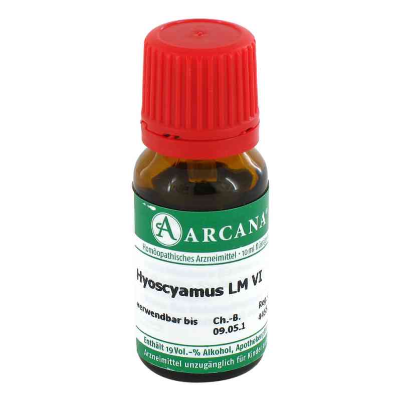 Hyoscyamus Arcana Lm 6 Dilution 10 ml von ARCANA Dr. Sewerin GmbH & Co.KG PZN 02602200