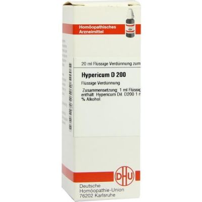 Hypericum D200 Dilution 20 ml von DHU-Arzneimittel GmbH & Co. KG PZN 07170076