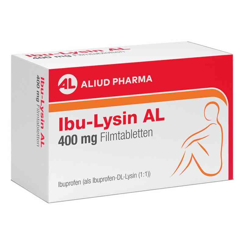 Ibu-Lysin AL 400 mg Filmtabletten bei akuten Schmerzen 50 stk von ALIUD Pharma GmbH PZN 18021273