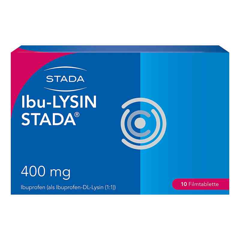 Ibu-lysin Stada 400 Mg Filmtabletten 10 stk von STADA Consumer Health Deutschland GmbH PZN 17855065