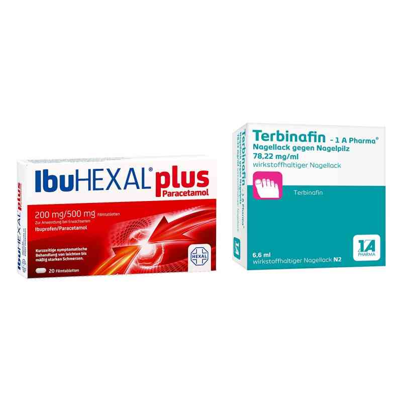 Ibuhexal Plus Paracetamol + Terbinafin 1 A Pharma Nagellack 1 Pck von  PZN 08103002
