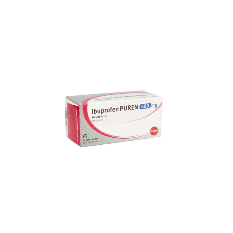 Ibuprofen Puren 400 mg Filmtabletten 50 stk von PUREN Pharma GmbH & Co. KG PZN 13816660