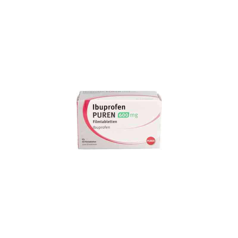 Ibuprofen Puren 600 mg Filmtabletten 50 stk