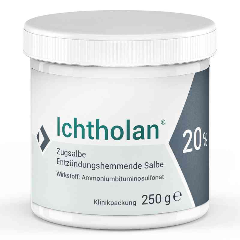 Ichtholan Zugsalbe 20% 250 g von Ichthyol-Gesellschaft Cordes Hermanni & Co. (GmbH  PZN 19099254
