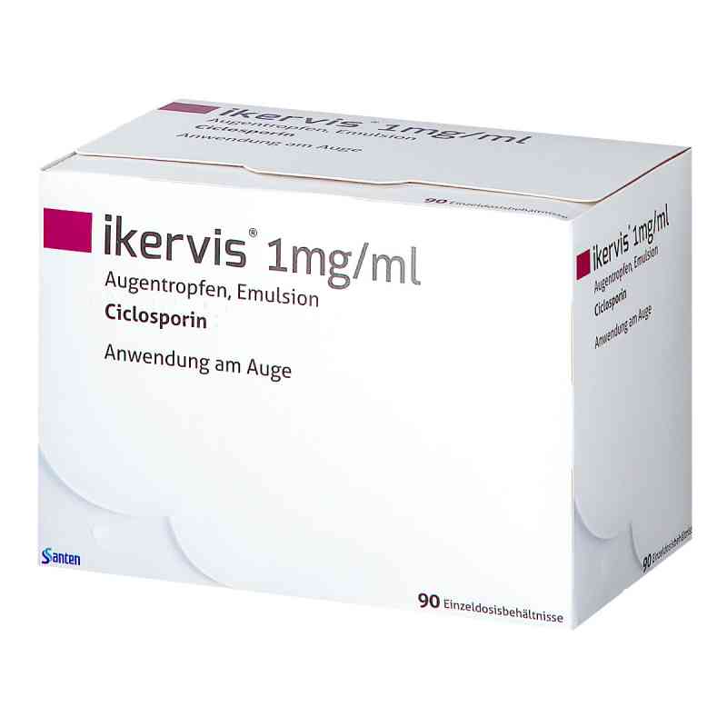Ikervis 1 mg/ml Augentropfen Emuls.einzeldosispip. 90X0.3 ml
