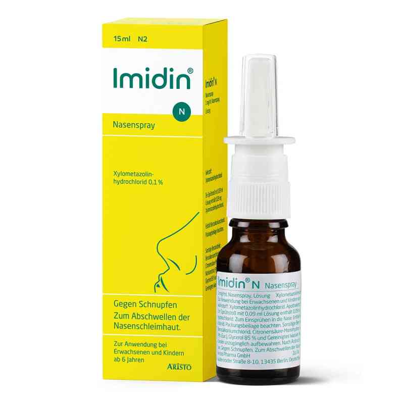 Imidin® Nasenspray N 15 ml von Aristo Pharma GmbH PZN 09440195