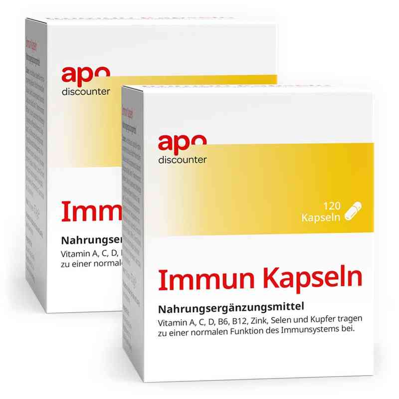 Immun Kapseln von apodiscounter 2x120 stk von apo.com Group GmbH PZN 08102213