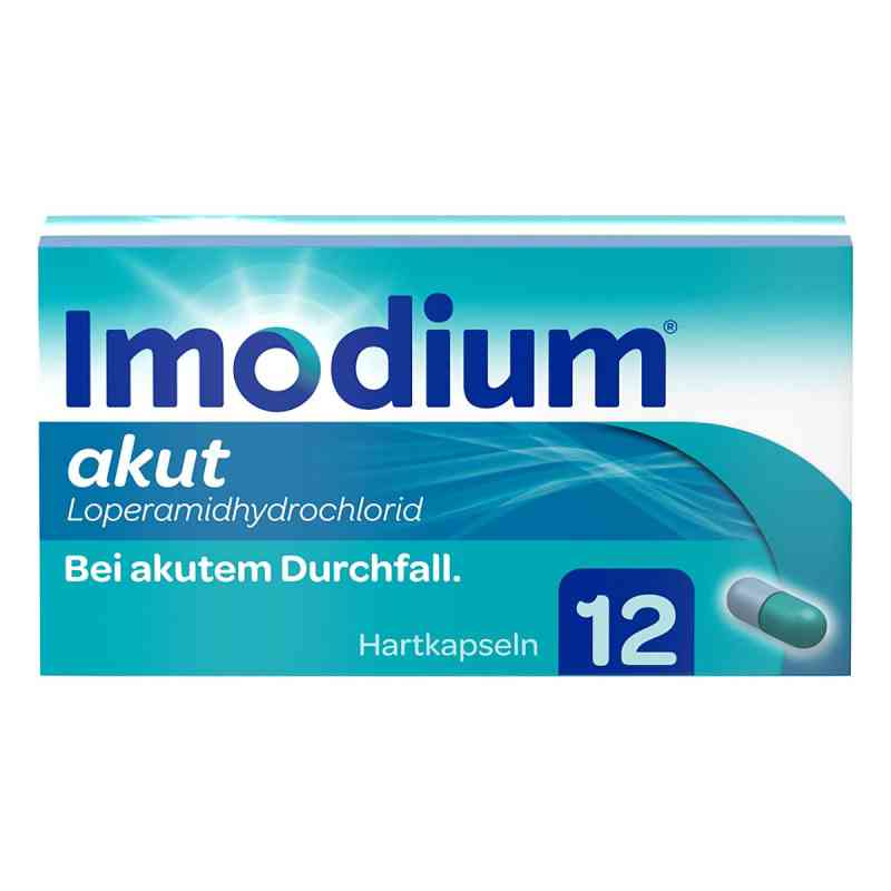 Imodium akut - Hartkapseln bei akutem Durchfall 12 stk von Kenvue Germany GmbH (OTC) PZN 07296788
