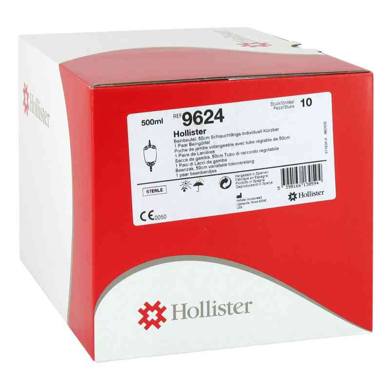 Incare Beinbeutel steril 9624 50cm Schlauch 10X500 ml von Hollister Incorporated PZN 00274826