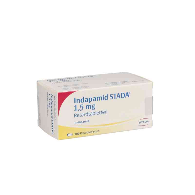 Indapamid Stada 1,5 mg Retardtabletten 100 stk von STADAPHARM GmbH PZN 03286534