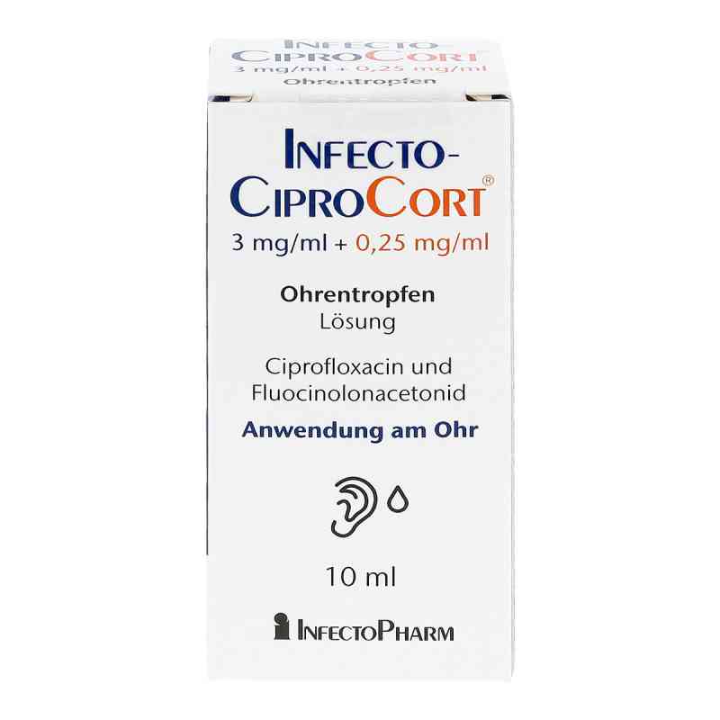 Infectociprocort 3mg/ml+0,25mg/ml Ohrentropfen 10 ml Infectociprocort 3mg/ml+0,25mg/ml Ohrentropfen 10 ml