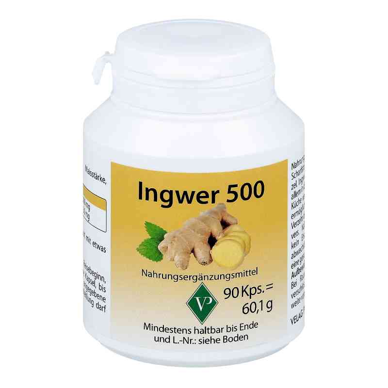 Ingwer 500 Kapseln 90 stk von Velag Pharma GmbH PZN 01058740