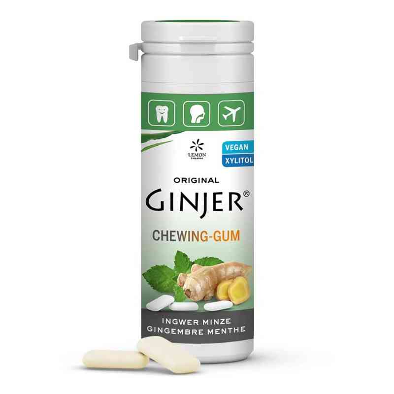 Ingwer Ginjer Kaugummi Minze 30 g von Hager Pharma GmbH PZN 13974666