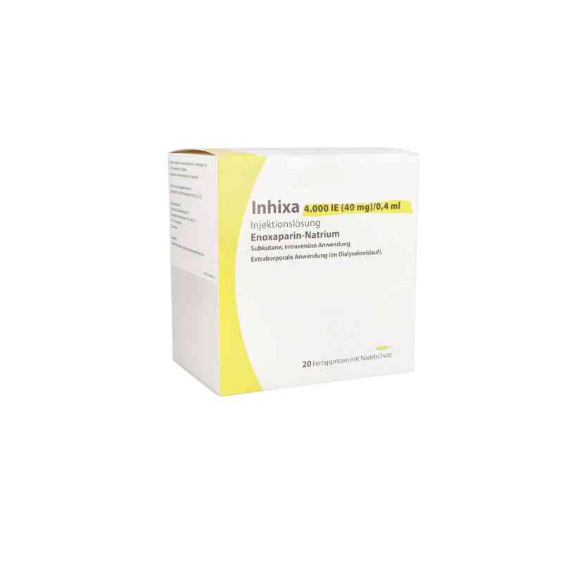 Inhexa Inhixa 4.000 I.e. 40 mg/0,4 ml Ilo F.sp.+sich-sys. 20 stk