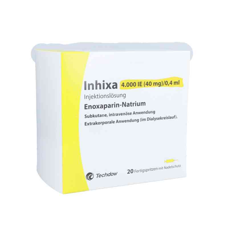 Inhixa 4.000 I.e. 40 mg/0,4 ml iniecto lsg.i.e.f.-spr. 20 stk von Orifarm GmbH PZN 14053804