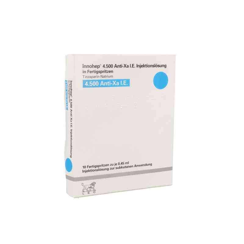 Innohep 4.500 Anti-xa I.e. 0,45ml Fertigspritzen 10 stk von LEO Pharma GmbH PZN 14026463