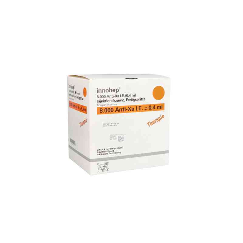 Innohep 8.000 Anti-xa I.e./0,4ml Fertigspritzen 30 stk von LEO Pharma GmbH PZN 14022815