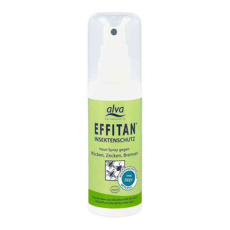 Insektenschutz Spray Effitan 100 ml von alva naturkosmetik GmbH & Co. KG PZN 00698325