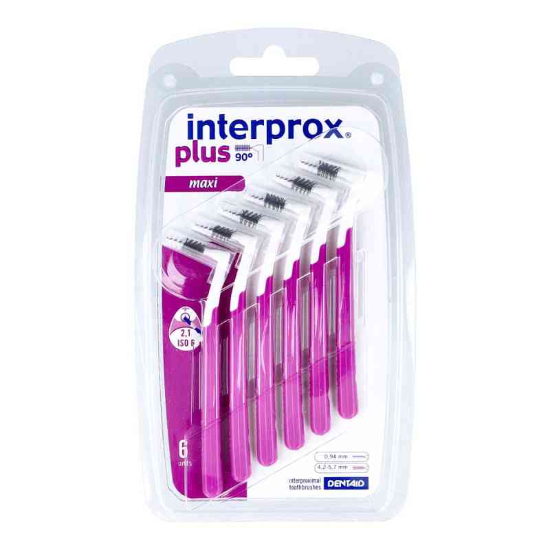 Interprox plus maxi lila Interdentalbürste 6 stk von DENTAID GmbH PZN 09294428