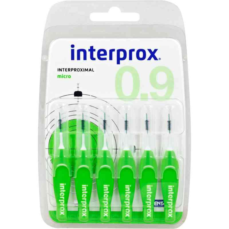 Interprox reg micro grün Interdentalbürste Blis. 6 stk von DENTAID GmbH PZN 09043318
