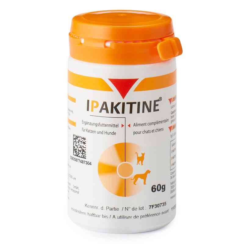 Ipakitine Ergänzungsfuttermittel für Katzen und Hunde  60 g von O'ZOO GmbH PZN 16361450