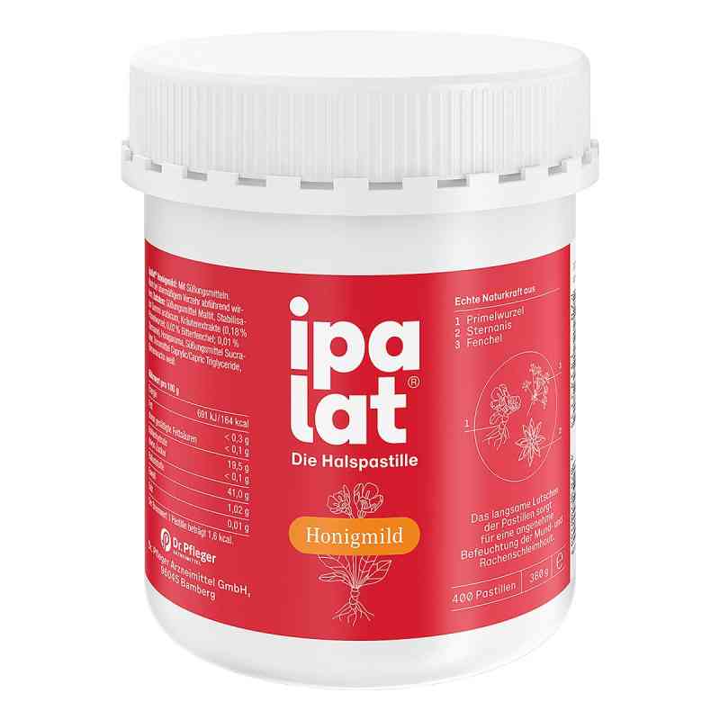 Ipalat® Halspastillen Honigmild 400 stk von Dr. Pfleger Arzneimittel GmbH PZN 14143134