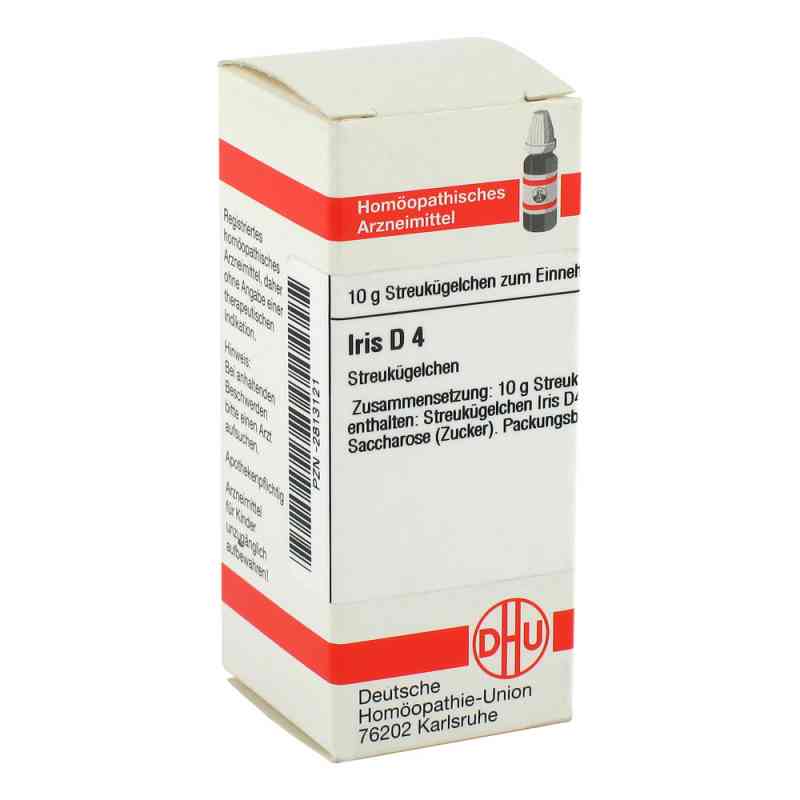 Iris D 4 Globuli 10 g von DHU-Arzneimittel GmbH & Co. KG PZN 02813121