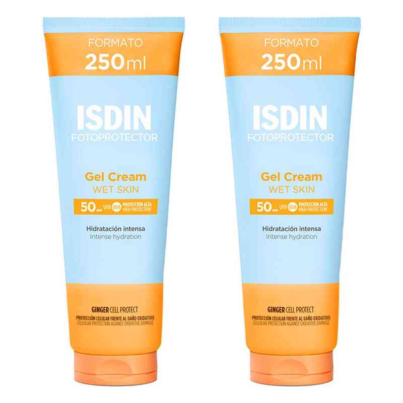 ISDIN Fotoprotector Gel Cream LSF 50 2x250 ml von ISDIN GmbH PZN 08106458