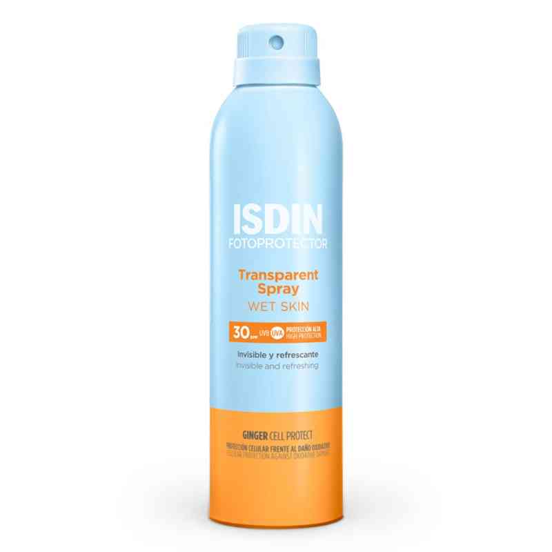 Isdin Fotoprotector Wet Skin Spray LSF 30 250 ml von ISDIN GmbH PZN 18139922