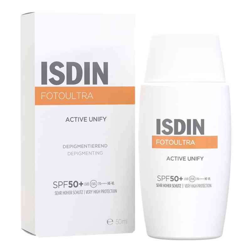 ISDIN Fotoultra Active Unify Fusion Fluid LSF 50+ 50 ml von ISDIN GmbH PZN 13982571