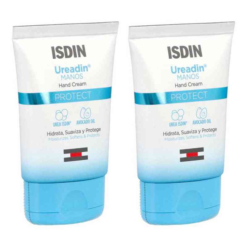 ISDIN Isdin Ureadin Handcreme Manos Protect 2x50 ml von ISDIN GmbH PZN 08106215