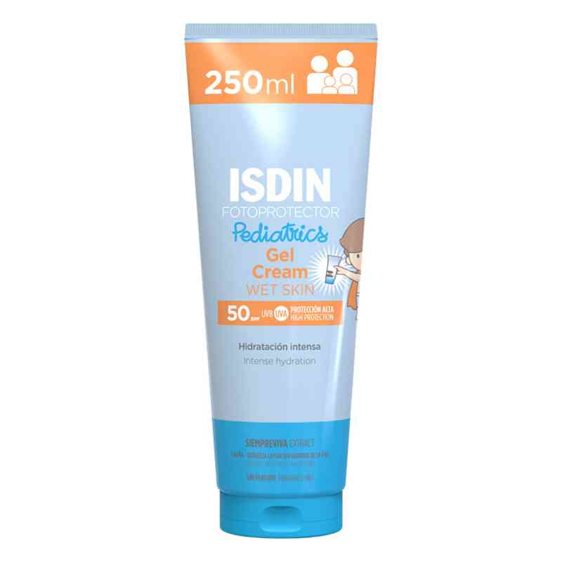 ISDIN Pediatrics Gel Cream Kinder Sonnenmilch LSF 50 250 ml von ISDIN GmbH PZN 18130861