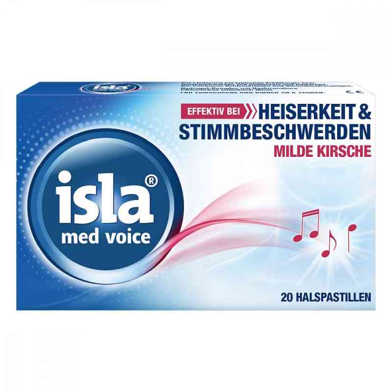 isla med voice Halspastillen bei Heiserkeit & Stimmbeschwerden 20 stk von Engelhard Arzneimittel GmbH & Co.KG PZN 14168944