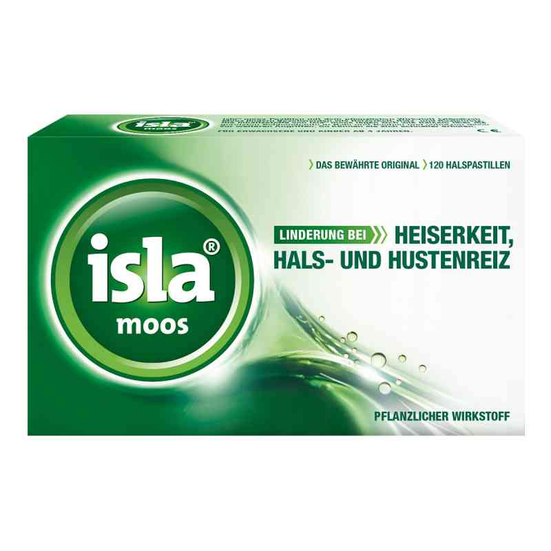 isla moos Halspastillen bei Halskratzen und Reizhusten  120 stk von Engelhard Arzneimittel GmbH & Co.KG PZN 16958308