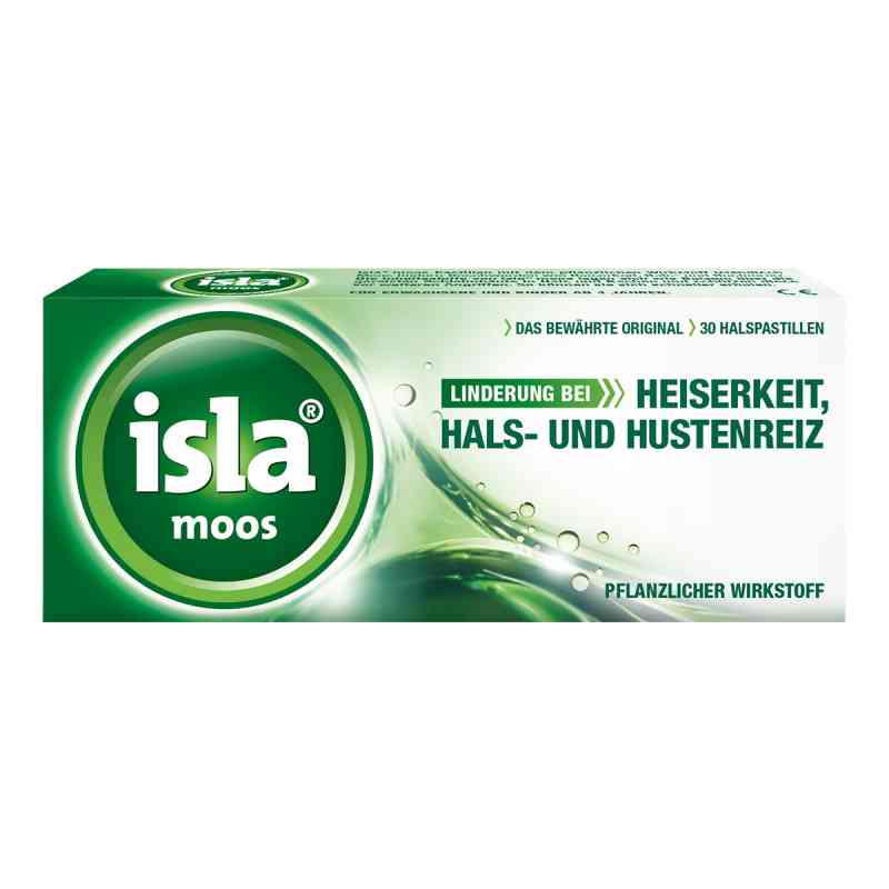 isla moos Halspastillen bei Halskratzen und Reizhusten  30 stk von Engelhard Arzneimittel GmbH & Co.KG PZN 03227081