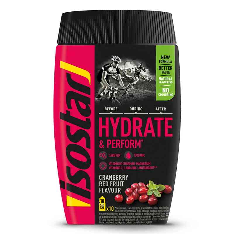 Isostar Hydrate & Perform Powder Cranberry red Fruit 400 g von Layenberger Nutrition Group GmbH PZN 19639667