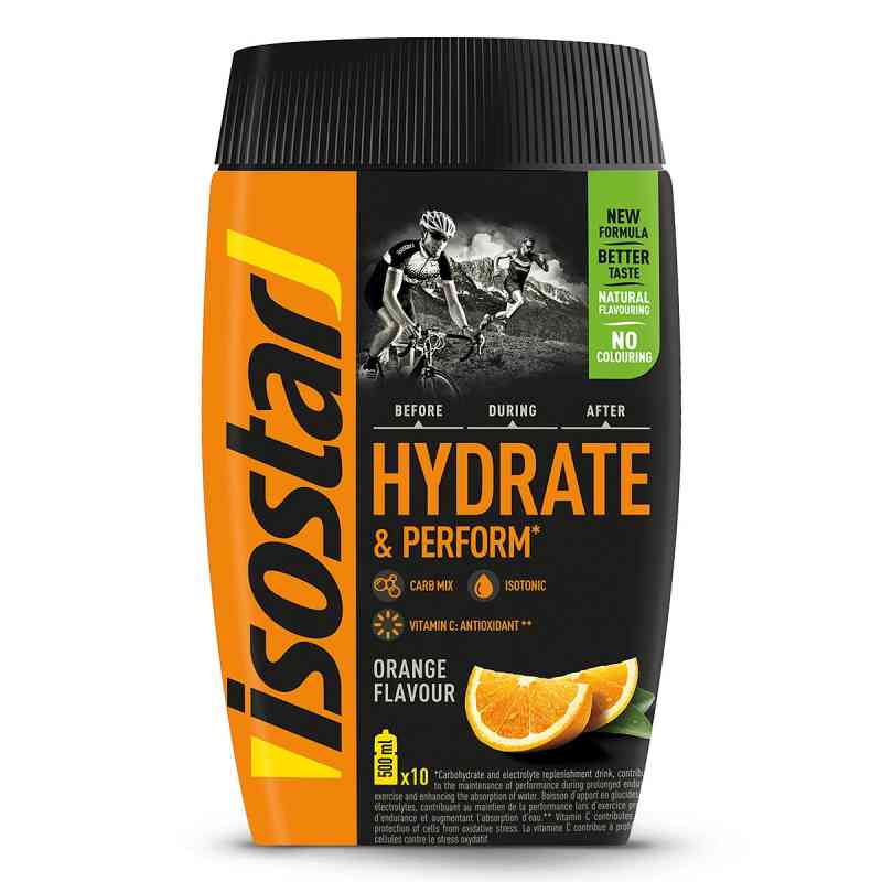 Isostar Hydrate & Perform Powder Orange 400 g von Layenberger Nutrition Group GmbH PZN 19639785